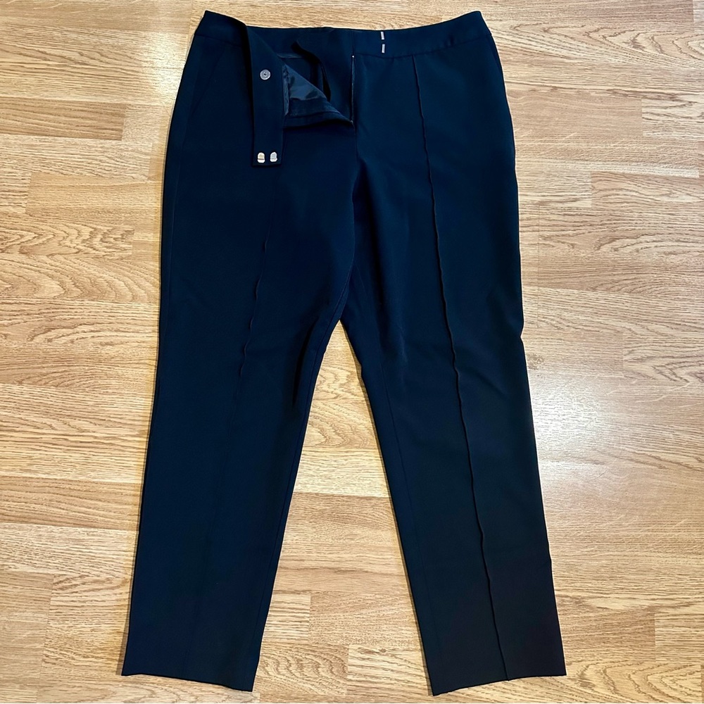 Worthington Black Trousers Straight Leg